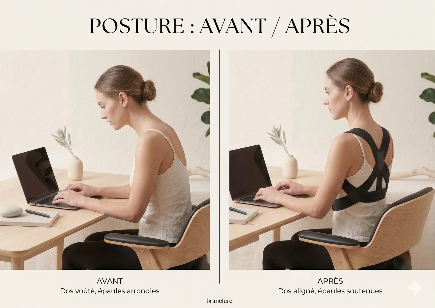 Correcteur de Posture Invisible et Confortable | ALIGNA
